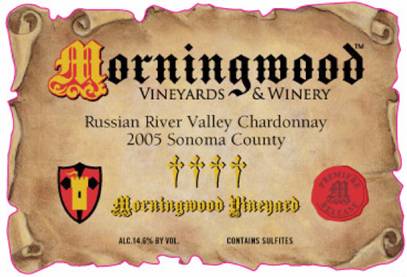 Morningwood Vineyards & Winery Label